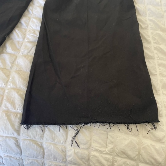 Boyish X Free People black paperbag fray hem pants - Picture 12 of 13